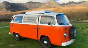 orange van 